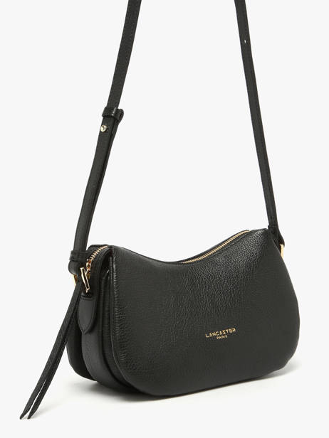 Sac Bandoulière Dune Cuir Lancaster Noir dune 94 vue secondaire 2