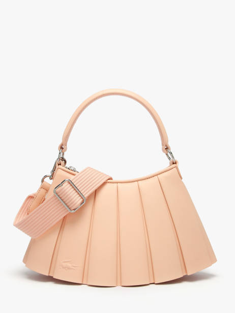 Sac Porté épaule Lenglen Cuir Lacoste Beige lenglen NU5011DP