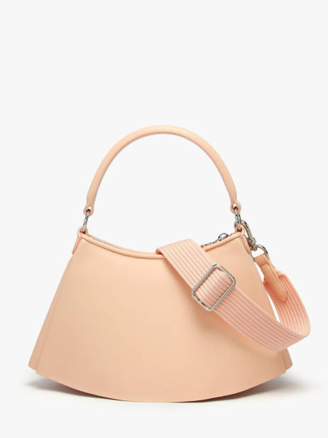 Sac Porté épaule Lenglen Cuir Lacoste Beige lenglen NU5011DP vue secondaire 4