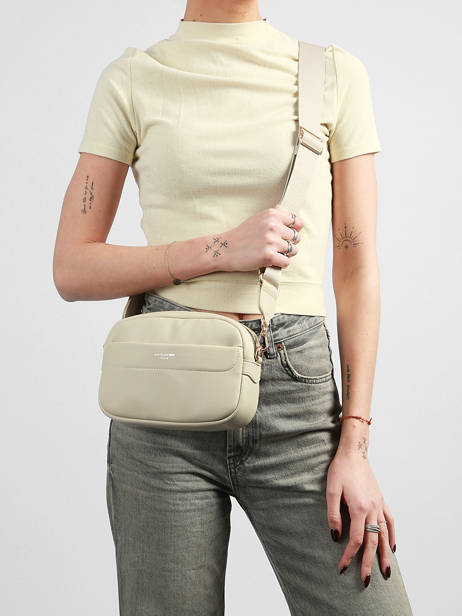 Sac Bandoulière Alpes David jones Beige alpes CM7397 vue secondaire 1