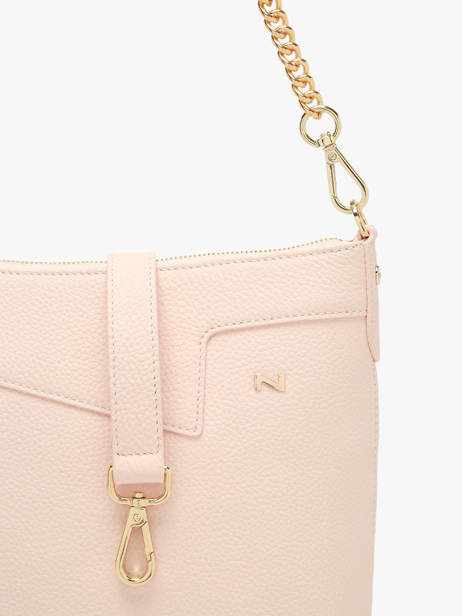 Sac Bandoulière Grenada Cuir Nathan baume Rose nathan 56 vue secondaire 3