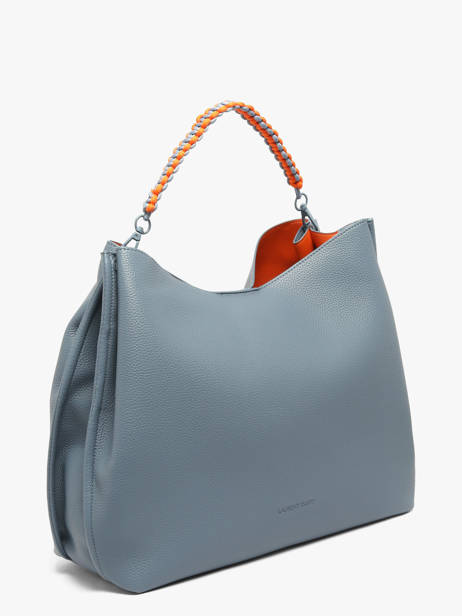 Sac Porté épaule Dorine Laurent david Bleu ld bags 70 vue secondaire 3