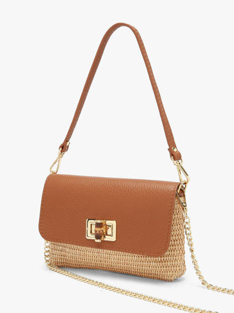 Sac Bandoulière Capri Milano Marron capri CP25112 vue secondaire 2