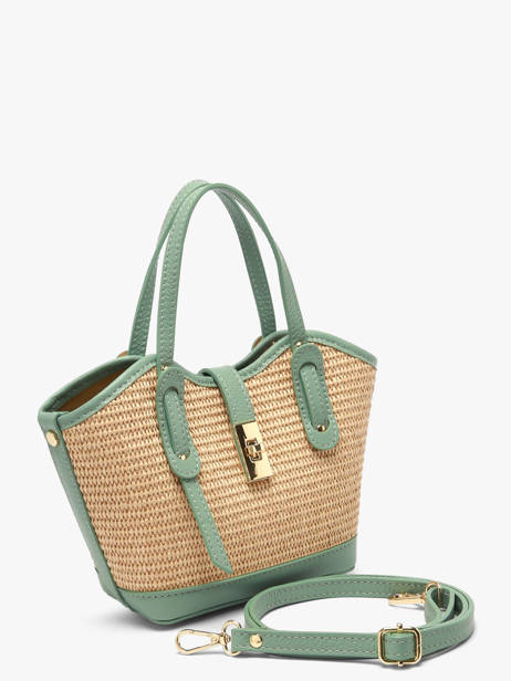 Sac Porté Main Capri Milano Vert capri CP25114 vue secondaire 2