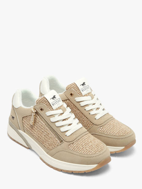 Sneakers Mustang Beige women M0532011 vue secondaire 1
