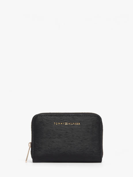 Portefeuille Tommy hilfiger Noir th modern AW18487