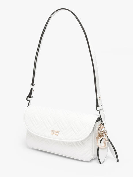 Sac Bandoulière Sally Polyurethane Guess Blanc sally QG992121 vue secondaire 2