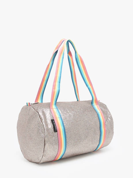 Sac De Voyage Enfant Caramel et cie Argent family MI vue secondaire 1