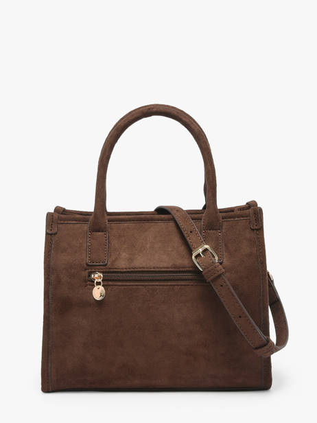 Sac Porté Main Identite Lulu castagnette Marron identite D vue secondaire 4