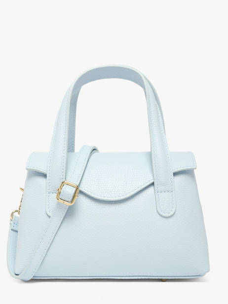 Sac à Main Caviar Cuir Milano Bleu caviar CA26021