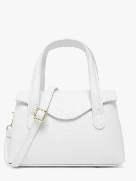 Sac à Main Caviar Cuir Milano Blanc caviar CA26021