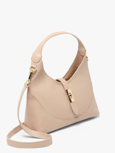 Sac Bandoulière Caviar Cuir Milano Beige caviar CA26022 vue secondaire 2