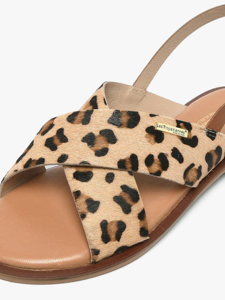 Nu-pieds En Cuir Les tropeziennes Marron women DOAPO vue secondaire 2