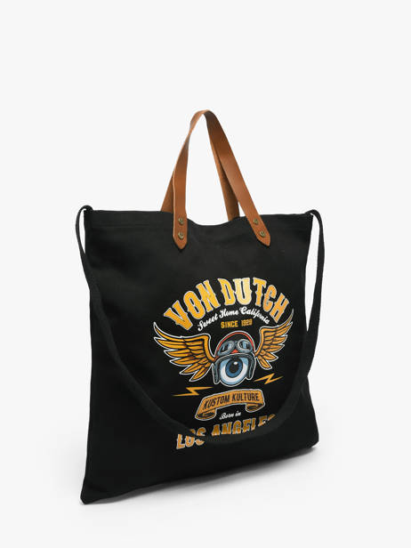 Tote Bag Oaks Avec Anses En Cuir Von dutch Noir bags OAKS vue secondaire 2
