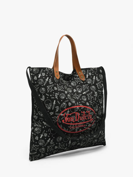 Tote Bag Oaks Avec Anses En Cuir Von dutch Noir bags OAKS vue secondaire 2