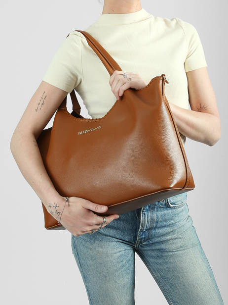 Sac Porté épaule Aleksandra Valentino Marron aleksandra VBS9W901 vue secondaire 1