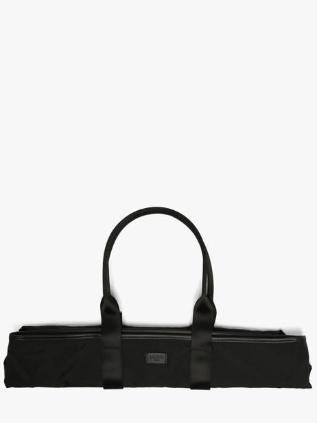 Sac Cabas Zippé L Mistral Rollable Nylon Et Cuir Lancel Noir mistral A13996 vue secondaire 6