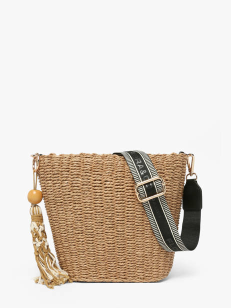 Sac Bandoulière St Tropez Paille Miniprix Beige st tropez C1079 vue secondaire 3