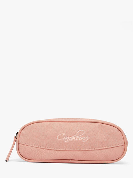 Trousse 2 Compartiments Cameleon Rose vintage color - VIC-TROU