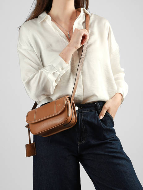 Sac à Rabat Victoire S Cuir Lancel Marron victoire A13991 vue secondaire 1
