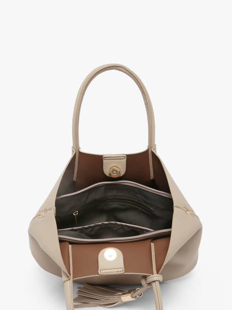 Sac Porté Main Grained Miniprix Beige grained F9947 vue secondaire 2