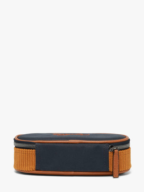 Trousse 1 Compartiment Cameleon Bleu vintage urban PLUM vue secondaire 3