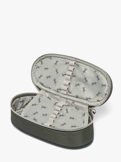 Trousse 1 Compartiment Cameleon Vert vintage urban PLUM vue secondaire 2