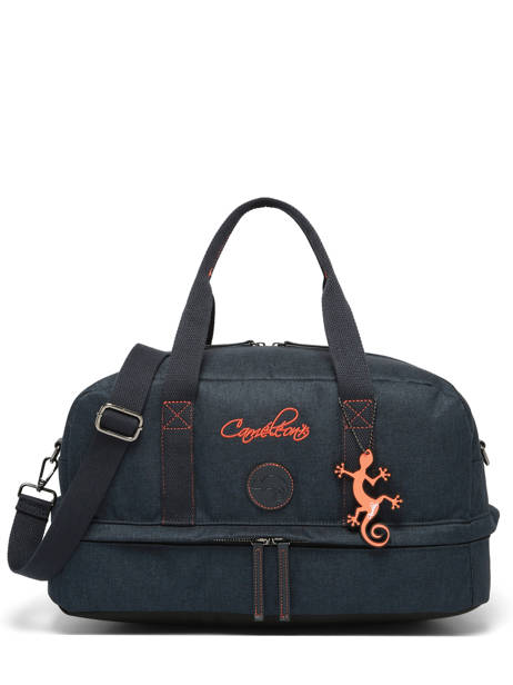 Sac De Sport Cameleon Orange vintage urban SH42 vue secondaire 7