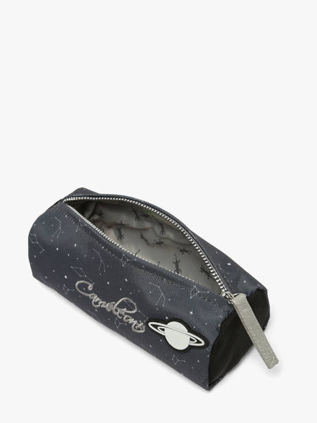 Trousse 1 Compartiment Cameleon Gris vintage urban STRO vue secondaire 1