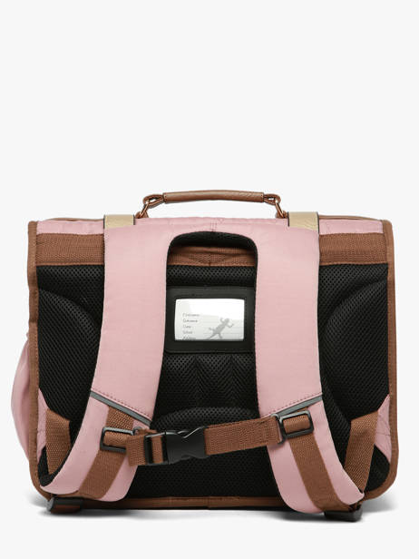Cartable Enfant 2 Compartiments Cameleon Rose vintage fantasy CA38 vue secondaire 5