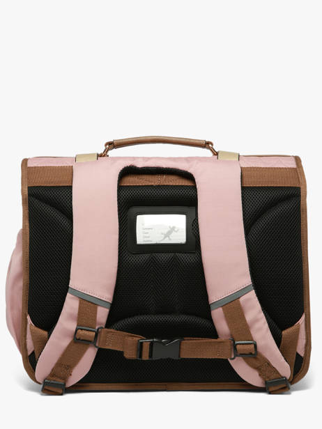 Cartable Enfant 3 Compartiments Cameleon Rose vintage fantasy CA41 vue secondaire 5