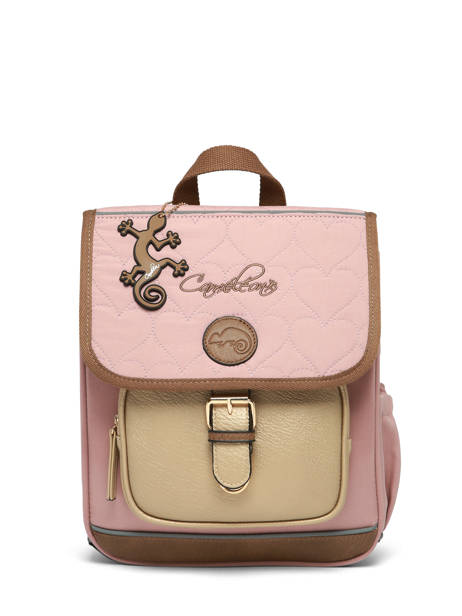 Sac à Dos 1 Compartiment Cameleon Marron vintage fantasy SD30 vue secondaire 7