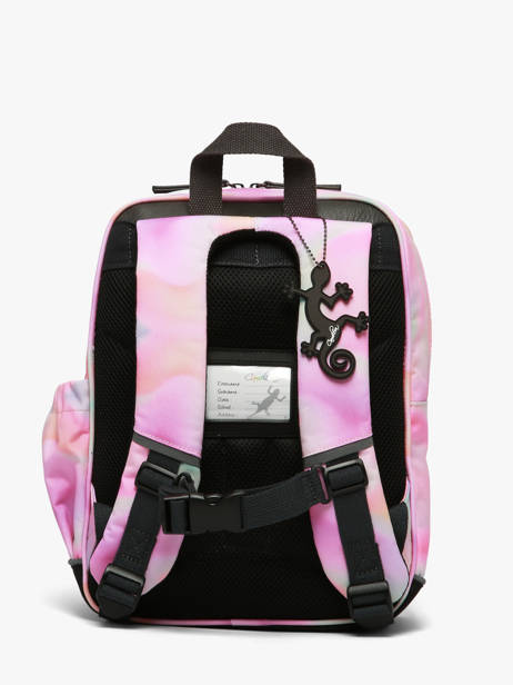 Sac à Dos 1 Compartiment Cameleon Rose vintage fantasy SD33 vue secondaire 5
