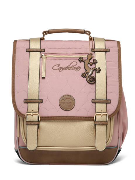 Sac à Dos 2 Compartiments Cameleon Marron vintage fantasy SD39 vue secondaire 7