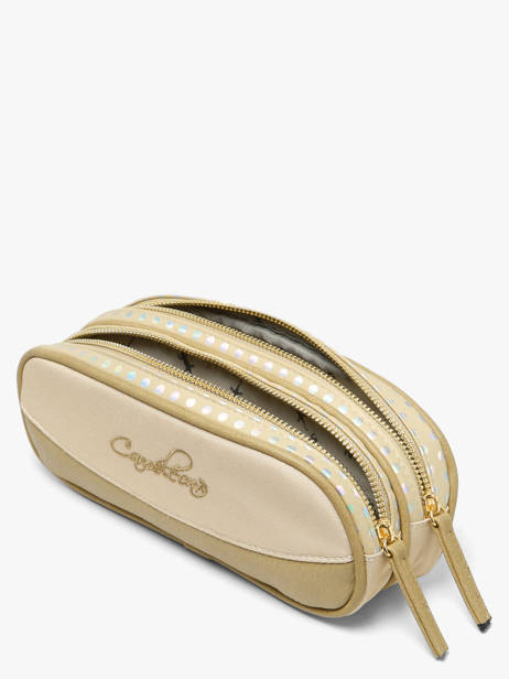 Trousse Enfant 2 Compartiments Cameleon Beige vintage fantasy TROU vue secondaire 1