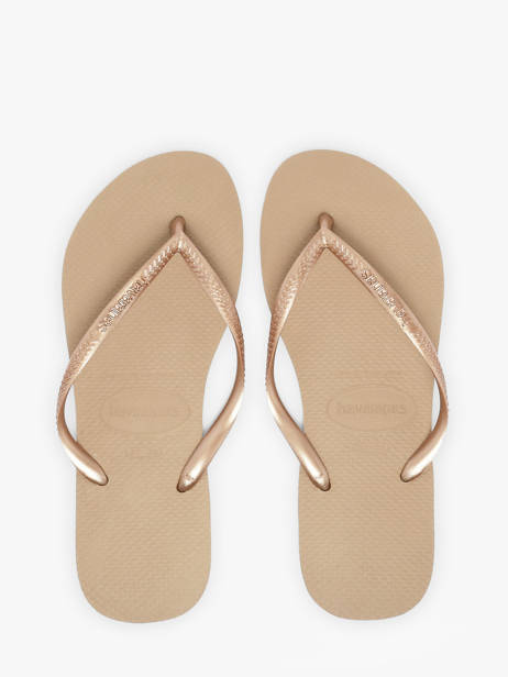 Tongs Slim Havaianas Beige women 4000030F