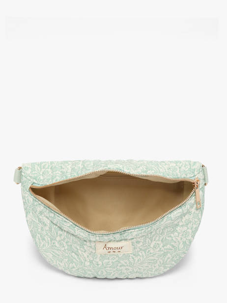 Sac Banane Miniprix Vert amour S048 vue secondaire 2