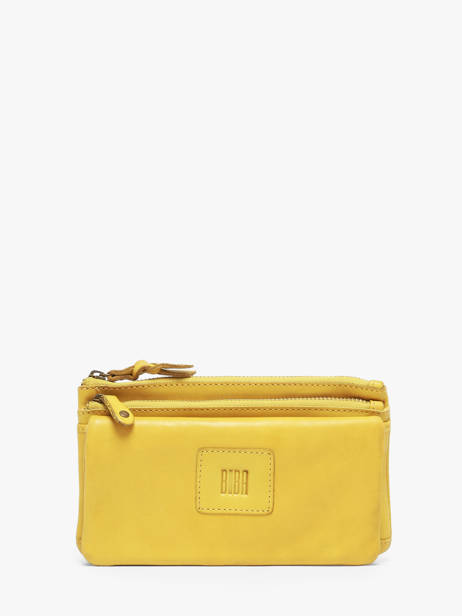 Portefeuille Cuir Biba Bleu heritage BT34