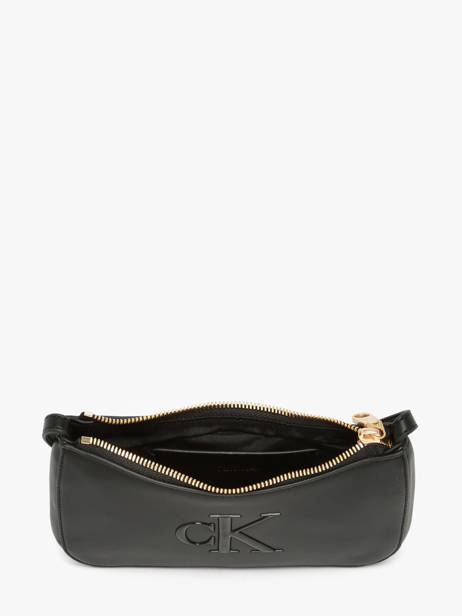 Sac Bandoulière Bold Monogram Calvin klein jeans Noir bold monogram 4F1125G vue secondaire 3