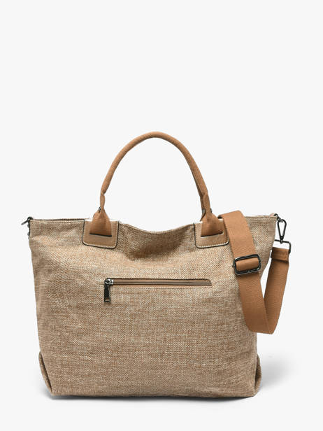 Sac Porté Main Star Polyester Ines de laure Marron star 1685161 vue secondaire 3