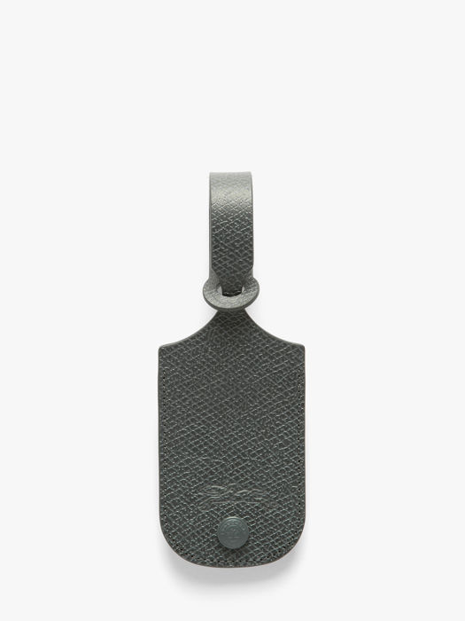 Longchamp Porte-clés cuir pliage one Etui passeport Gris