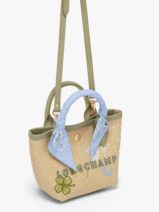 Longchamp Le panier pliage envol Sacs porté main Vert