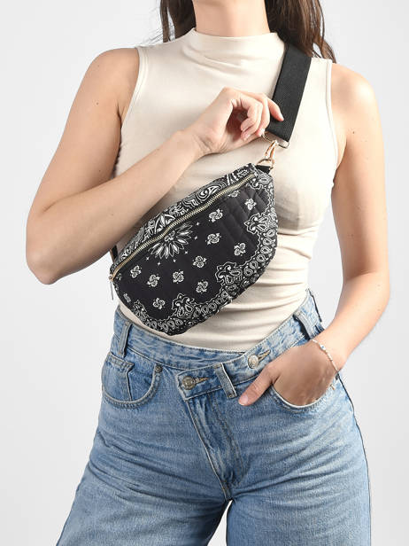 Sac Banane Marco Noir beltbags S1278 vue secondaire 1
