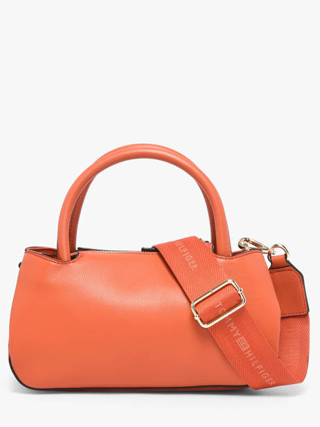 Sac Porté Main Th Logotape Polyester Tommy hilfiger Orange th logotape AW18743 vue secondaire 4