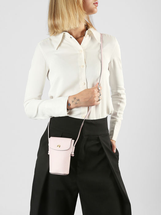 Longchamp Epure Etui ipod/cd Rose
