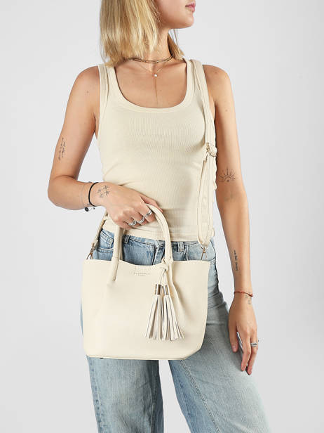 Sac Porté Main Grained Miniprix Beige grained F9947 vue secondaire 1