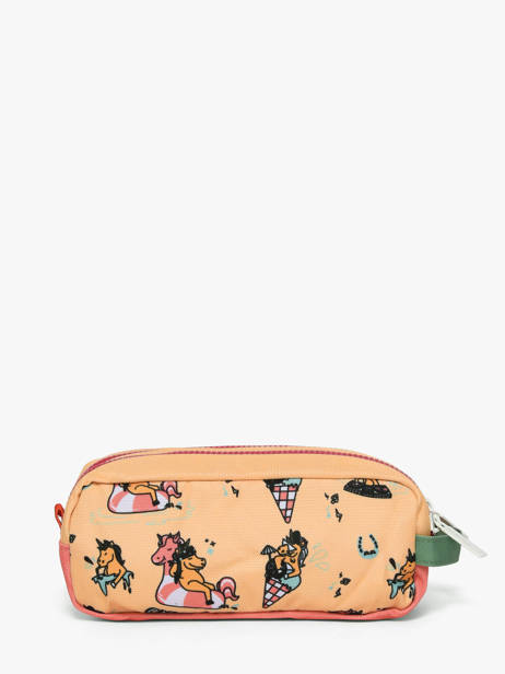 Trousse 2 Compartiments Cool Kids Hello hossy Marron cool kids P vue secondaire 2