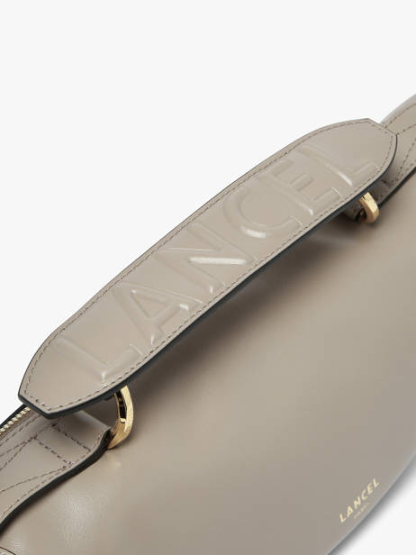 Sac Bandoulière S Origami Cuir Lancel Gris origami A12527 vue secondaire 2