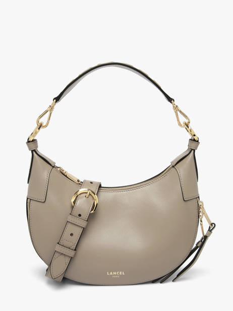 Sac Bandoulière Origami Cuir Lancel Gris origami A13313