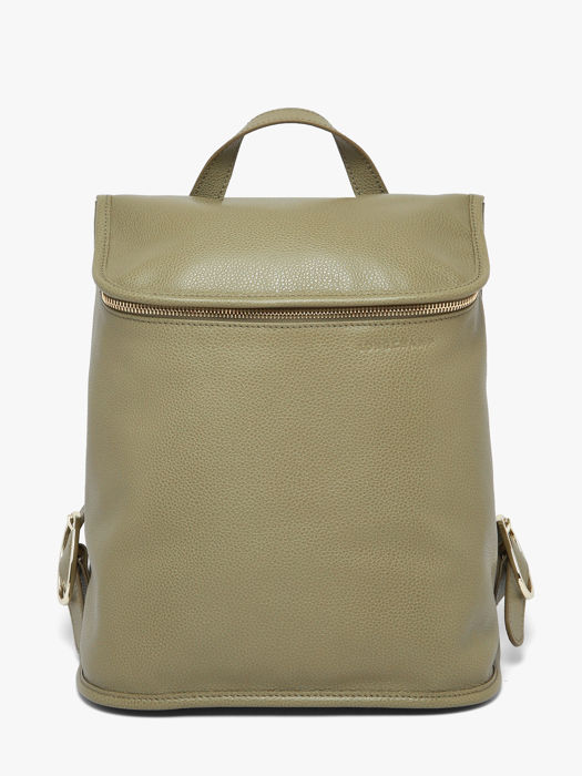 Longchamp Le foulonné Sac à dos Vert